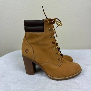 Timberland Tillston ankle boots Heeled Lace Up Women's 8